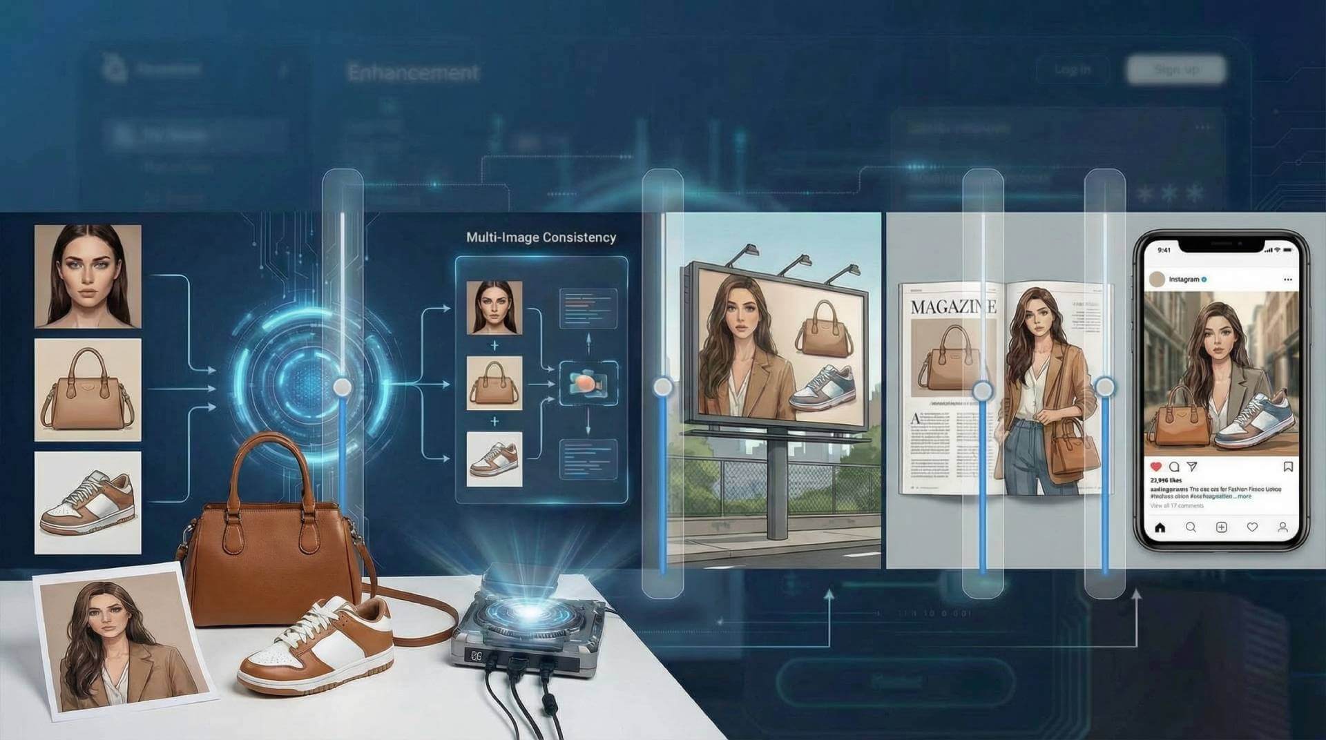 Blend & Match Across Shots